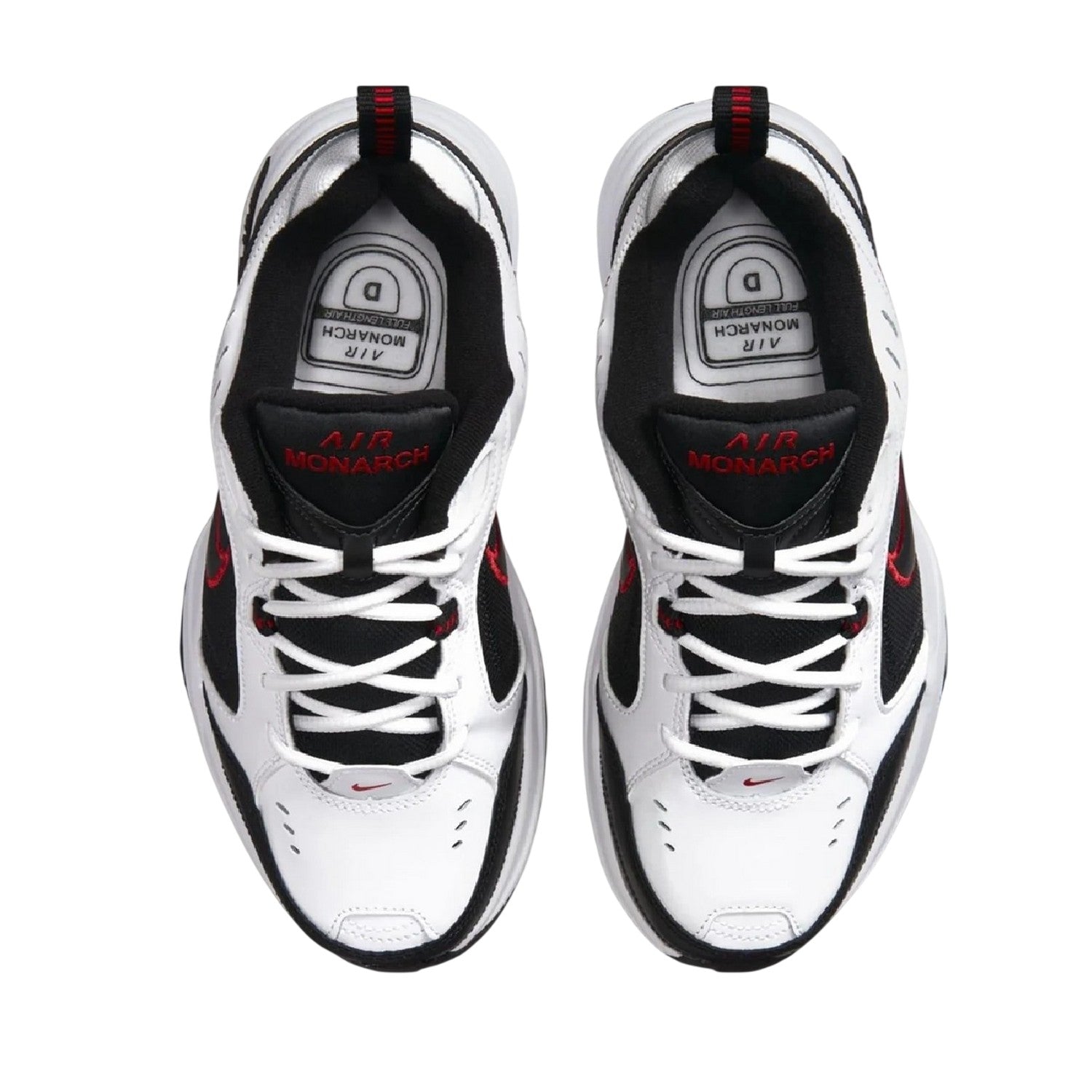 White-Black - Side - Nike Mens Monarch Iv Trainers