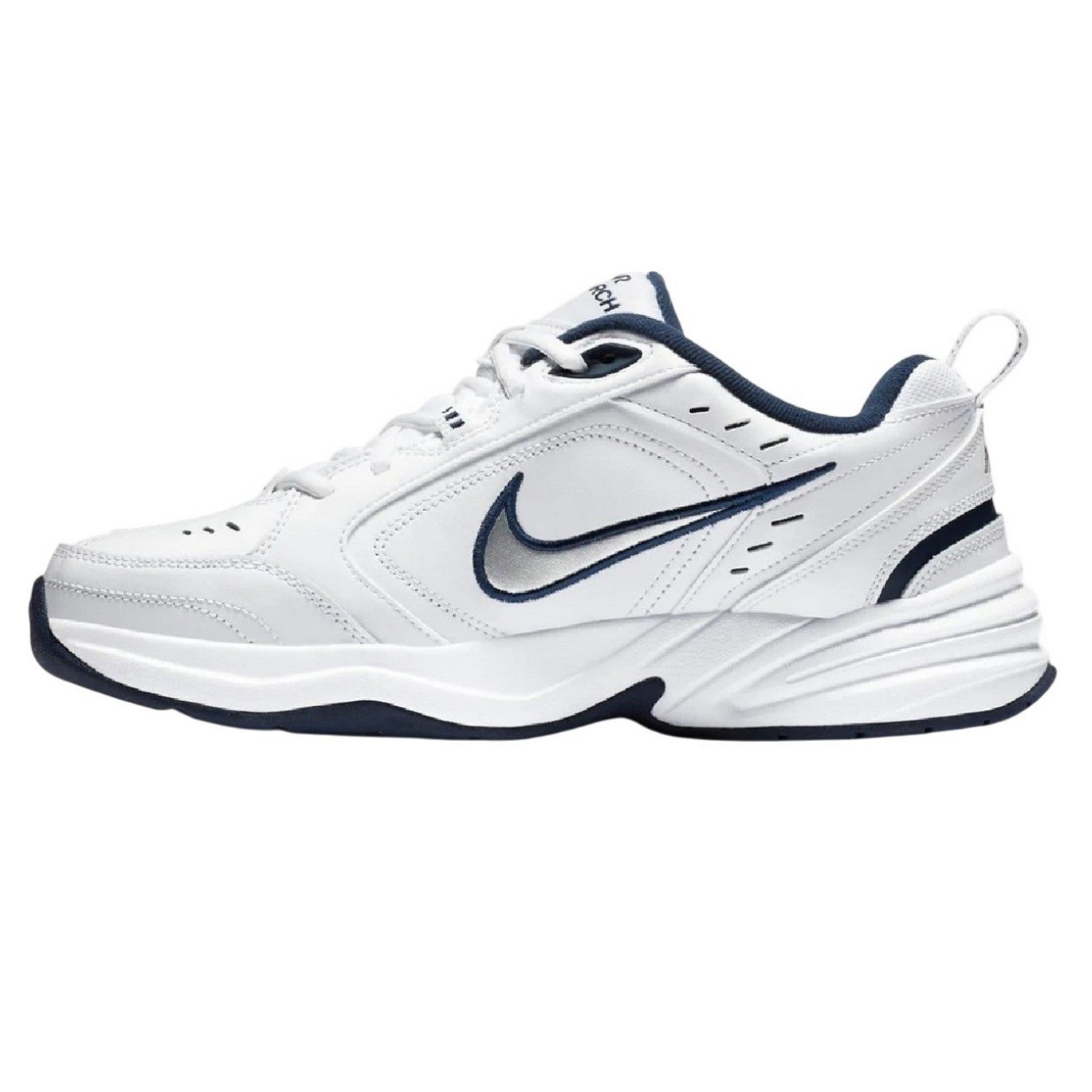 White-Silver - Back - Nike Mens Monarch Iv Trainers