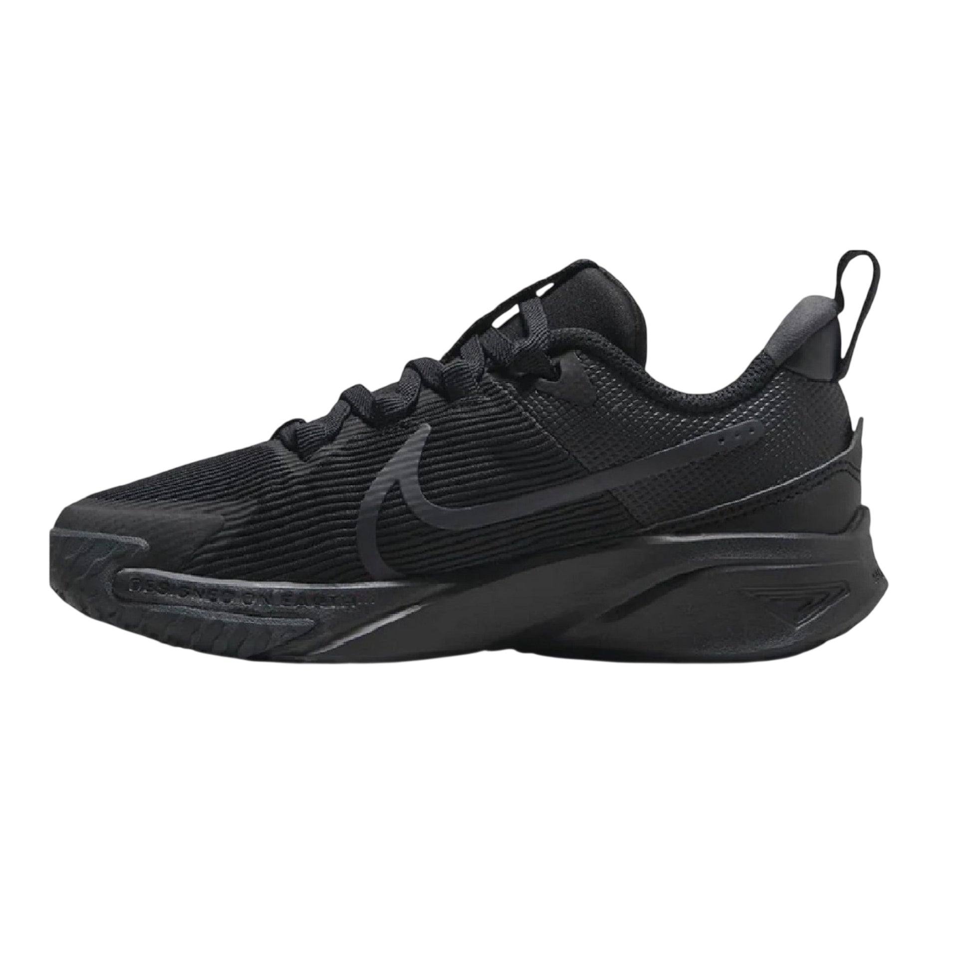 Black - Back - Nike Childrens-Kids Star Runner 4 Shoes