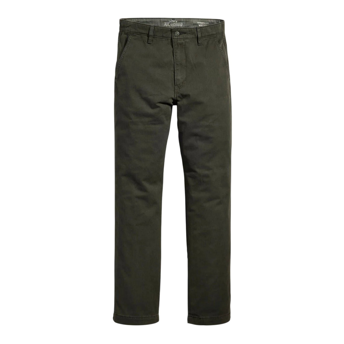 Black - Front - Levis Mens Authentic Cotton Chinos
