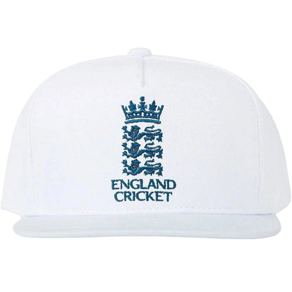 White - Front - Castore England Cricket Baseball Cap