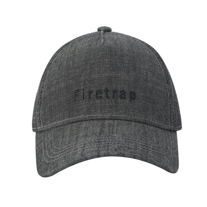 Dark Denim - Front - Firetrap Girls School Cap