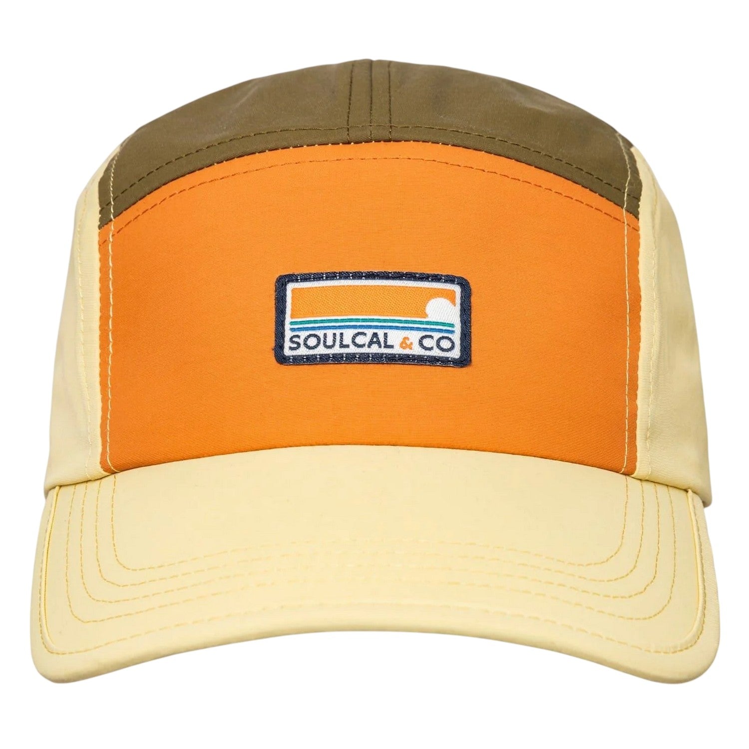 Beige-Army - Front - SoulCal Outdoor Cap