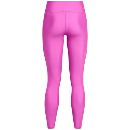 Purple - Back - Under Armour Womens-Ladies High Rise Leggings