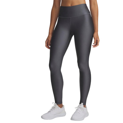 Rock-Black - Front - Under Armour Womens-Ladies High Rise Leggings