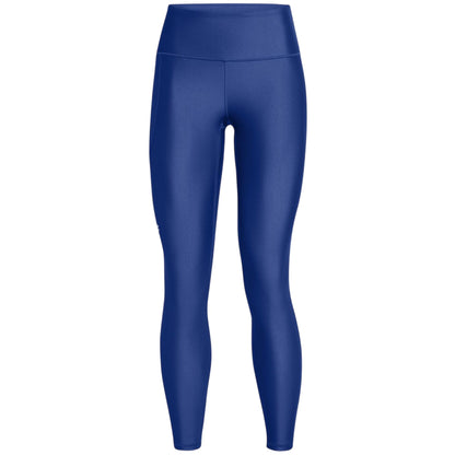 Blue - Front - Under Armour Womens-Ladies High Rise Leggings