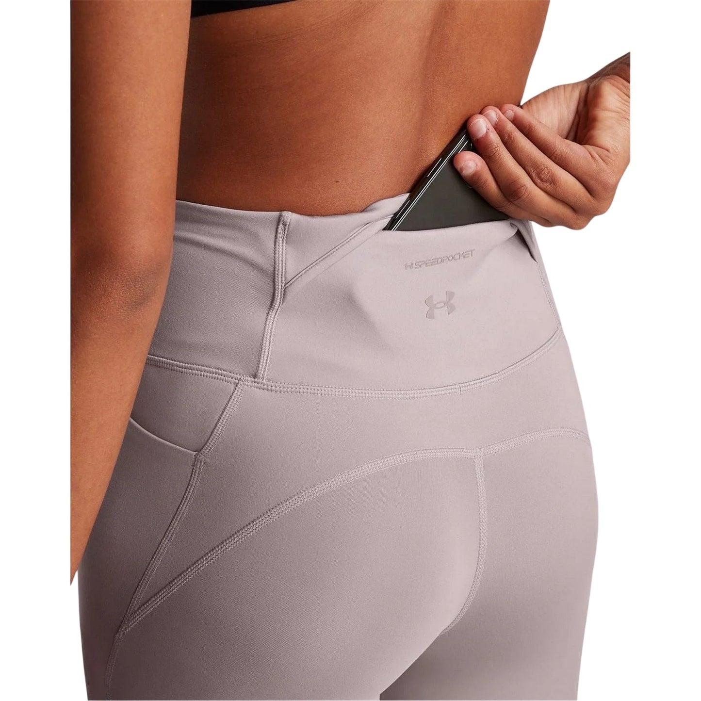 Grey - Lifestyle - Under Armour Womens-Ladies Launch Leggings