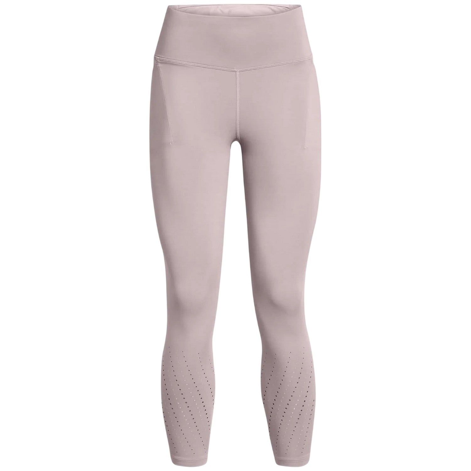 Grey - Front - Under Armour Womens-Ladies Launch Leggings