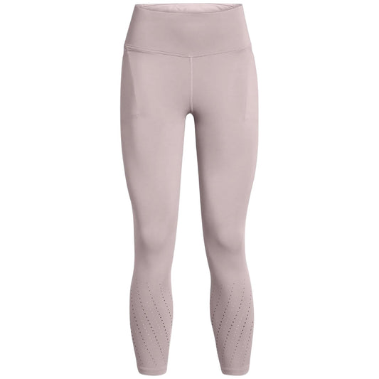 Grey - Front - Under Armour Womens-Ladies Launch Leggings
