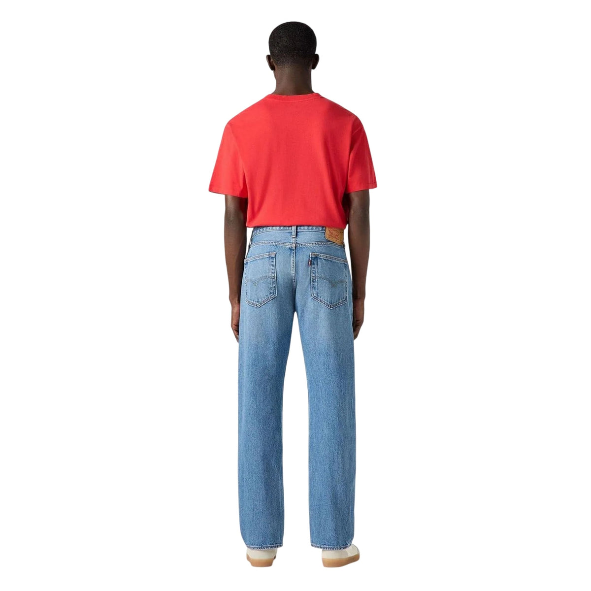 Blue - Back - Levis Mens 501 93 Straight Jeans