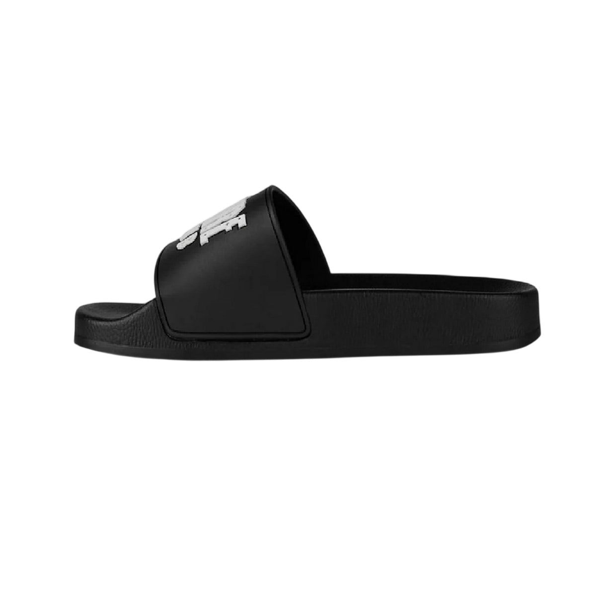 Black - Side - Billionaire Boys Club Mens Logo Sliders