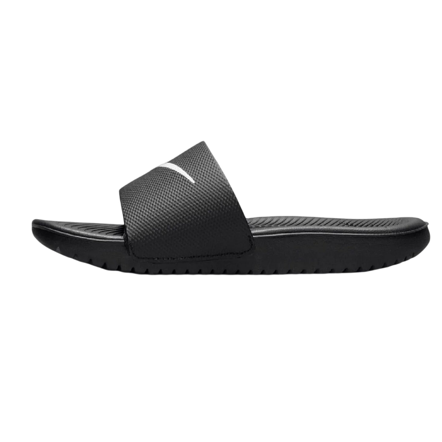 Black-White - Back - Nike Childrens-Kids Kawa Pool Sliders