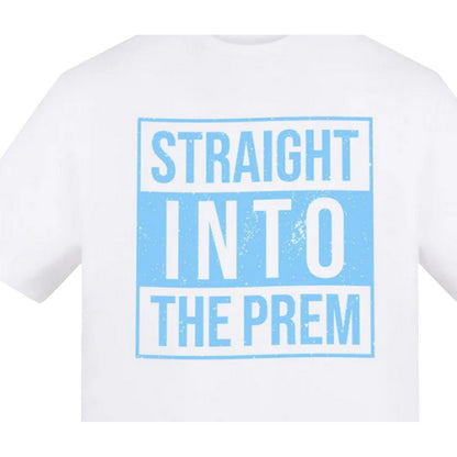 Sky Blue - Back - Coventry City FC Unisex Adult Into The Prem T-Shirt
