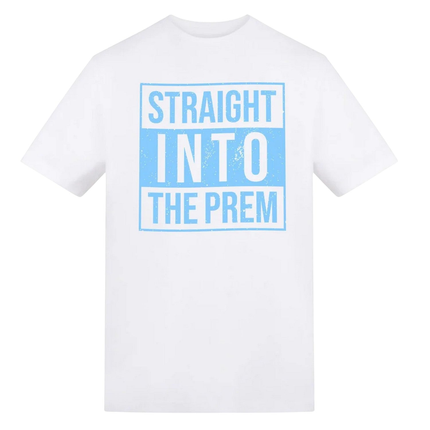 Sky Blue - Front - Coventry City FC Unisex Adult Into The Prem T-Shirt