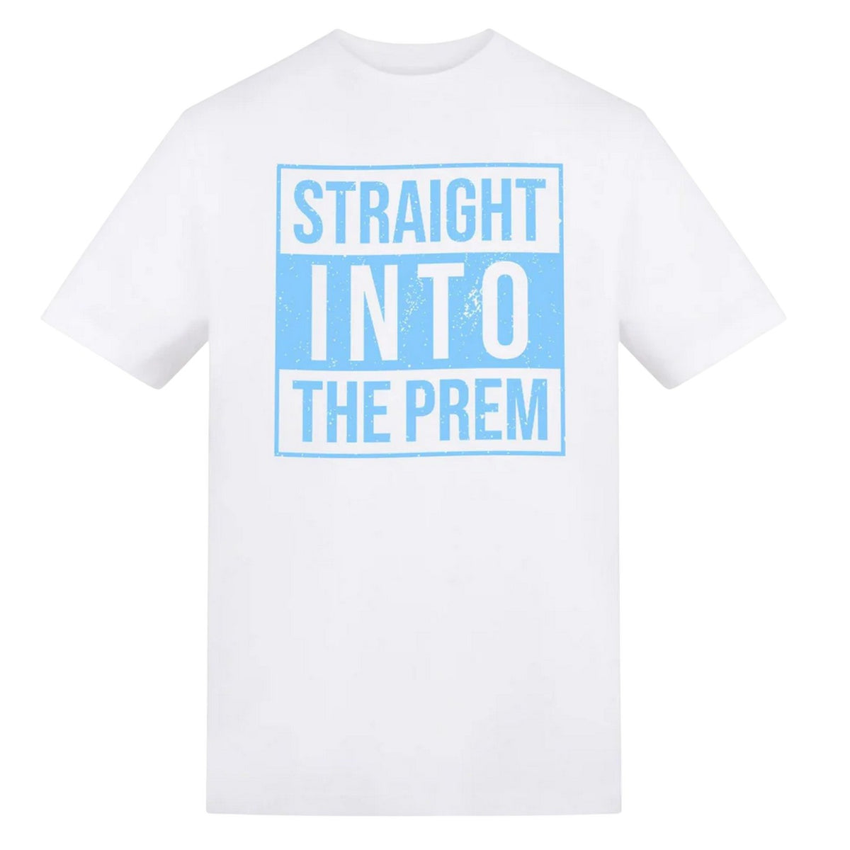 Sky Blue - Front - Coventry City FC Unisex Adult Into The Prem T-Shirt