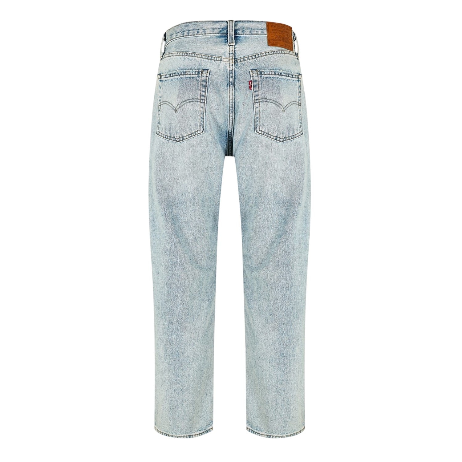 Baby Blue - Back - Levis Mens 555 Cotton Denim Relaxed Fit Jeans