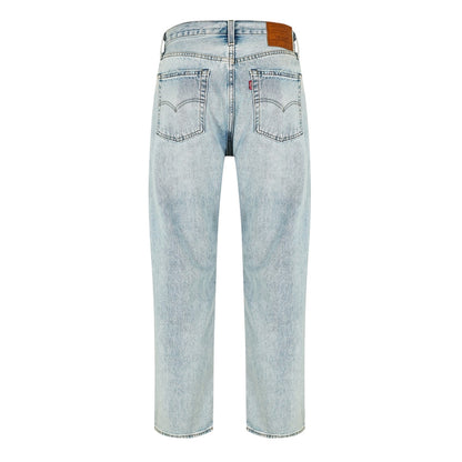 Baby Blue - Back - Levis Mens 555 Cotton Denim Relaxed Fit Jeans