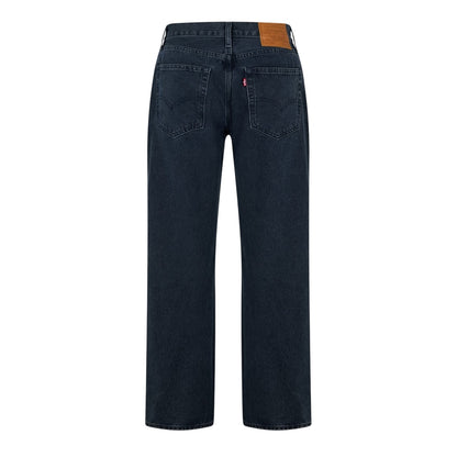 Midnight Blue - Back - Levis Mens 555 Cotton Denim Relaxed Fit Jeans