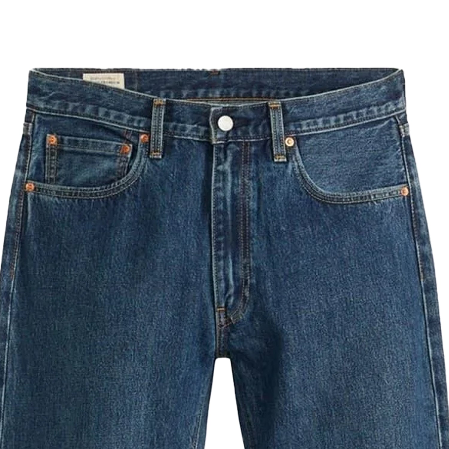 Check The Score - Side - Levis Mens 555 Cotton Denim Relaxed Fit Jeans