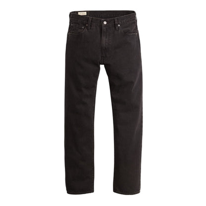 Black - Front - Levis Mens 555 Cotton Denim Relaxed Fit Jeans