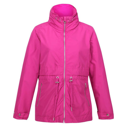 Fuchsia - Front - Regatta Womens-Ladies Nadira Raincoat