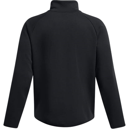 Black - Back - Under Armour Mens Unstoppable Relaxed Fit Fleece Jacket