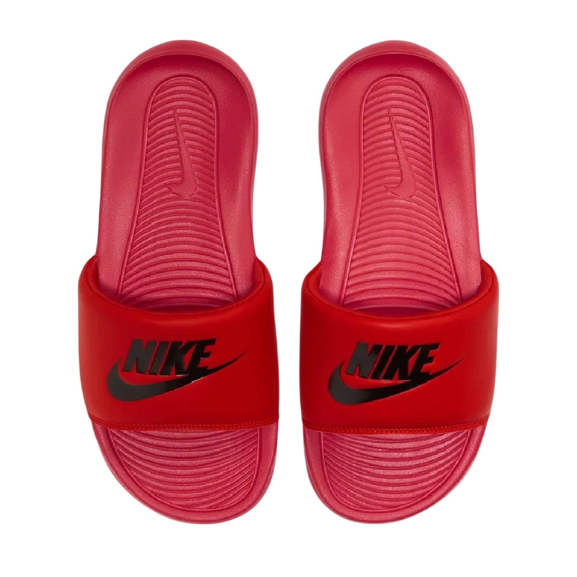 University Red - Side - Nike Mens Victori One Flat Sliders