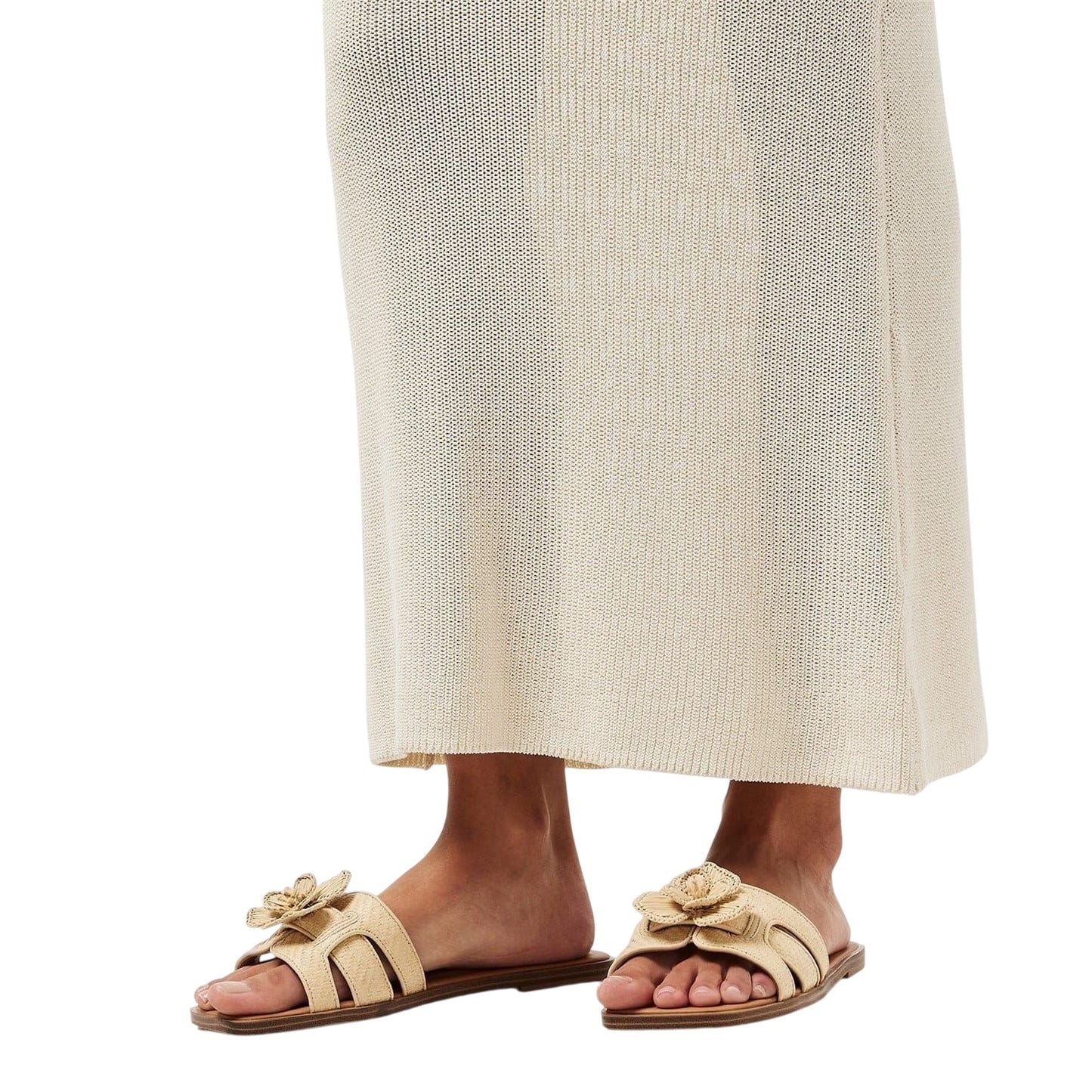 Natural - Lifestyle - Aldo Womens-Ladies Floral Open Toe Flat Slides