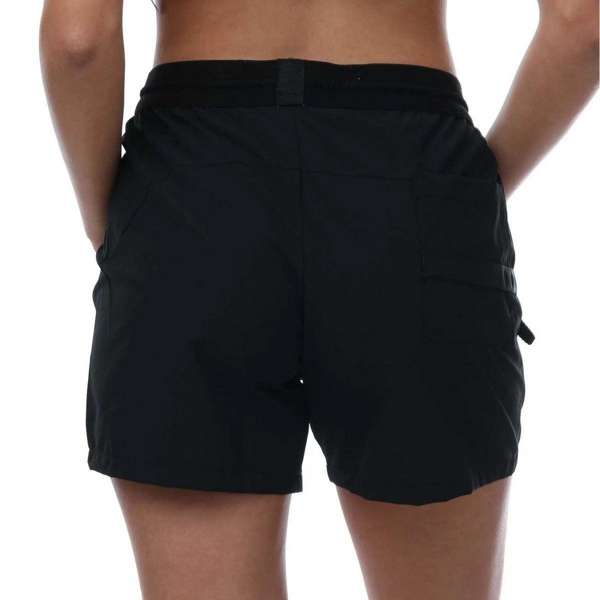 Black - Back - Adidas Womens-Ladies Terrex Liteflex Hiking Shorts