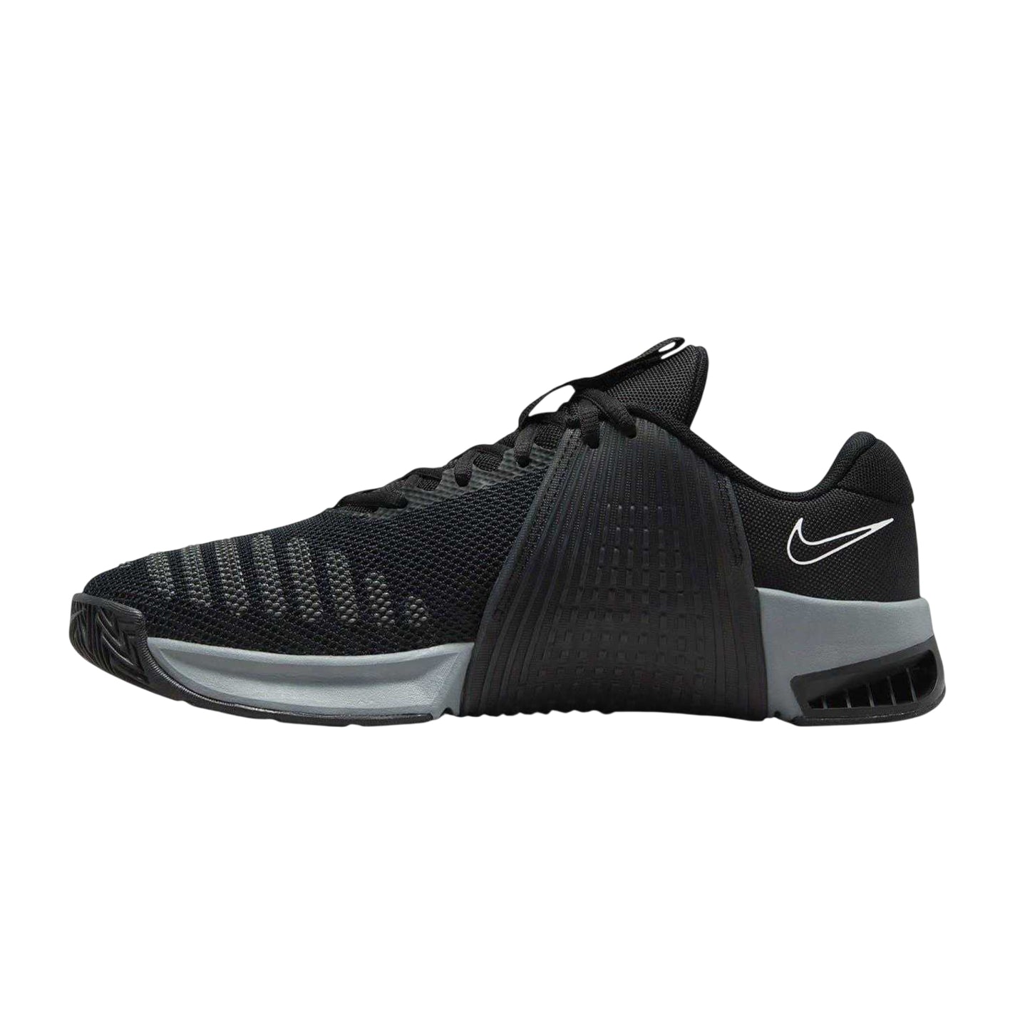Black-Grey - Side - Nike Mens Flat Trainers