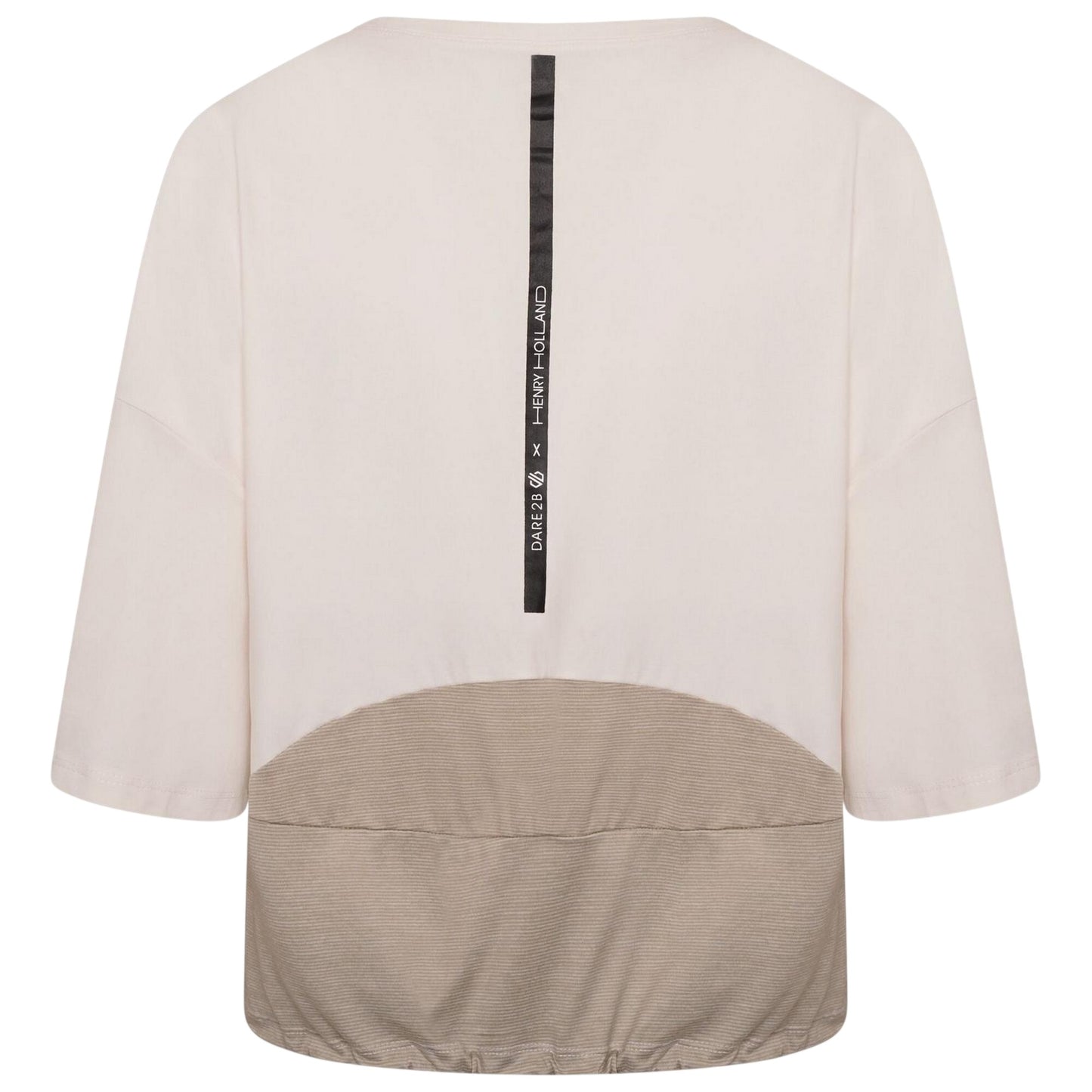 Gardenia - Back - Dare 2B Womens-Ladies Henry Holland Cut Loose Crop T-Shirt