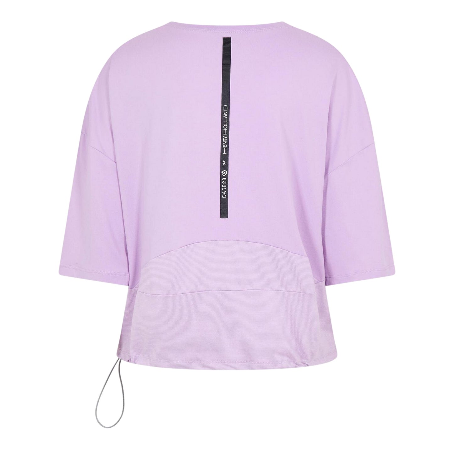 Lupine - Back - Dare 2B Womens-Ladies Henry Holland Cut Loose Crop T-Shirt