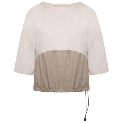 Gardenia - Front - Dare 2B Womens-Ladies Henry Holland Cut Loose Crop T-Shirt