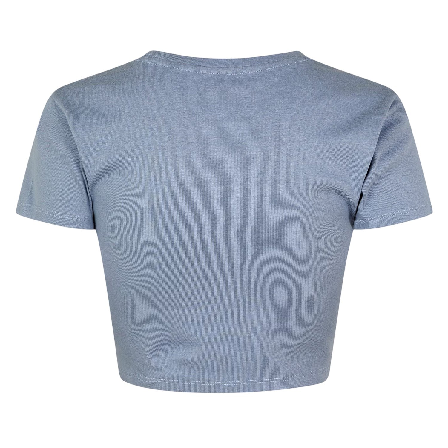 Periwinkle - Back - Jack Wills Womens-Ladies 1 Cotton Crop T-Shirt