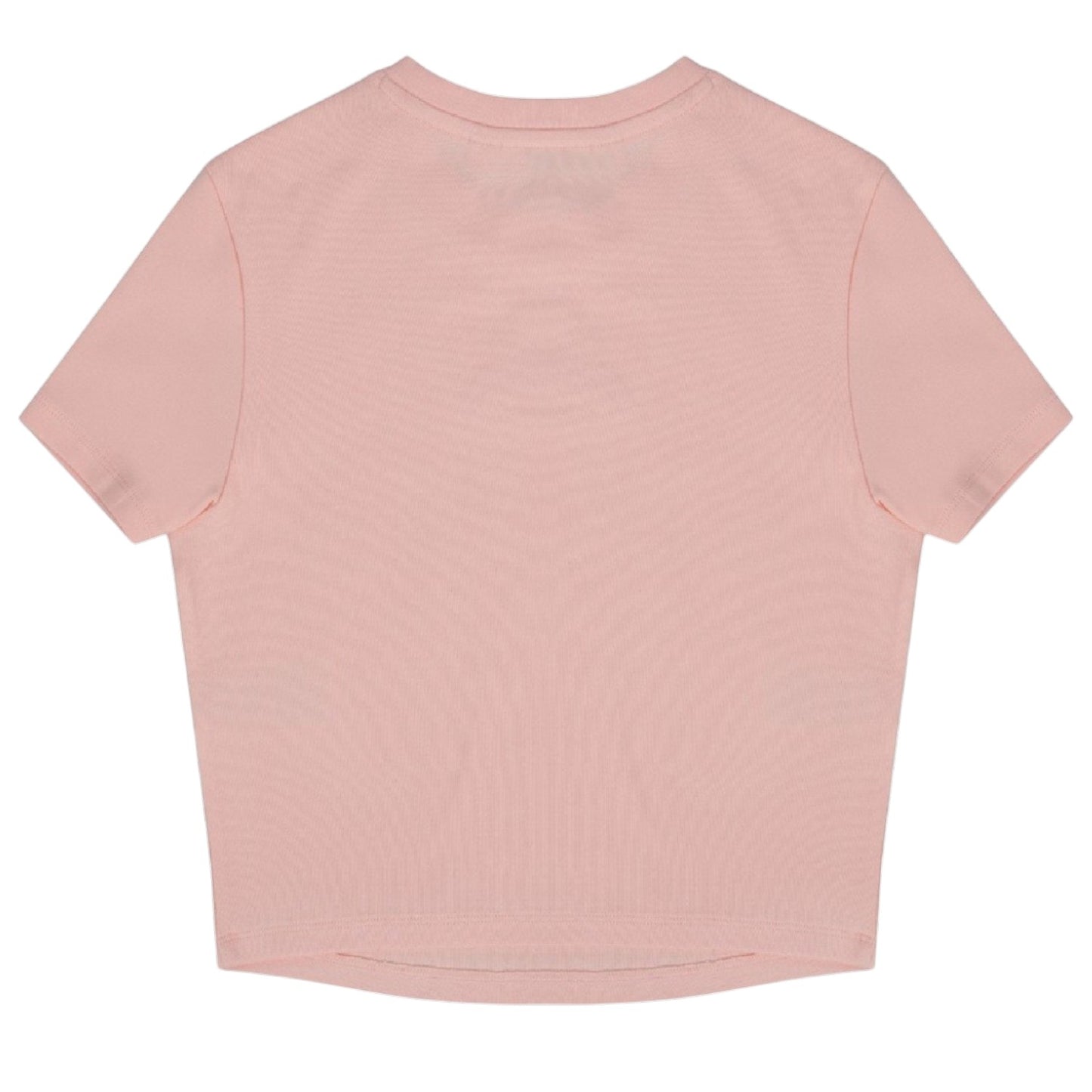 Pink - Back - Jack Wills Womens-Ladies 1 Cotton Crop T-Shirt