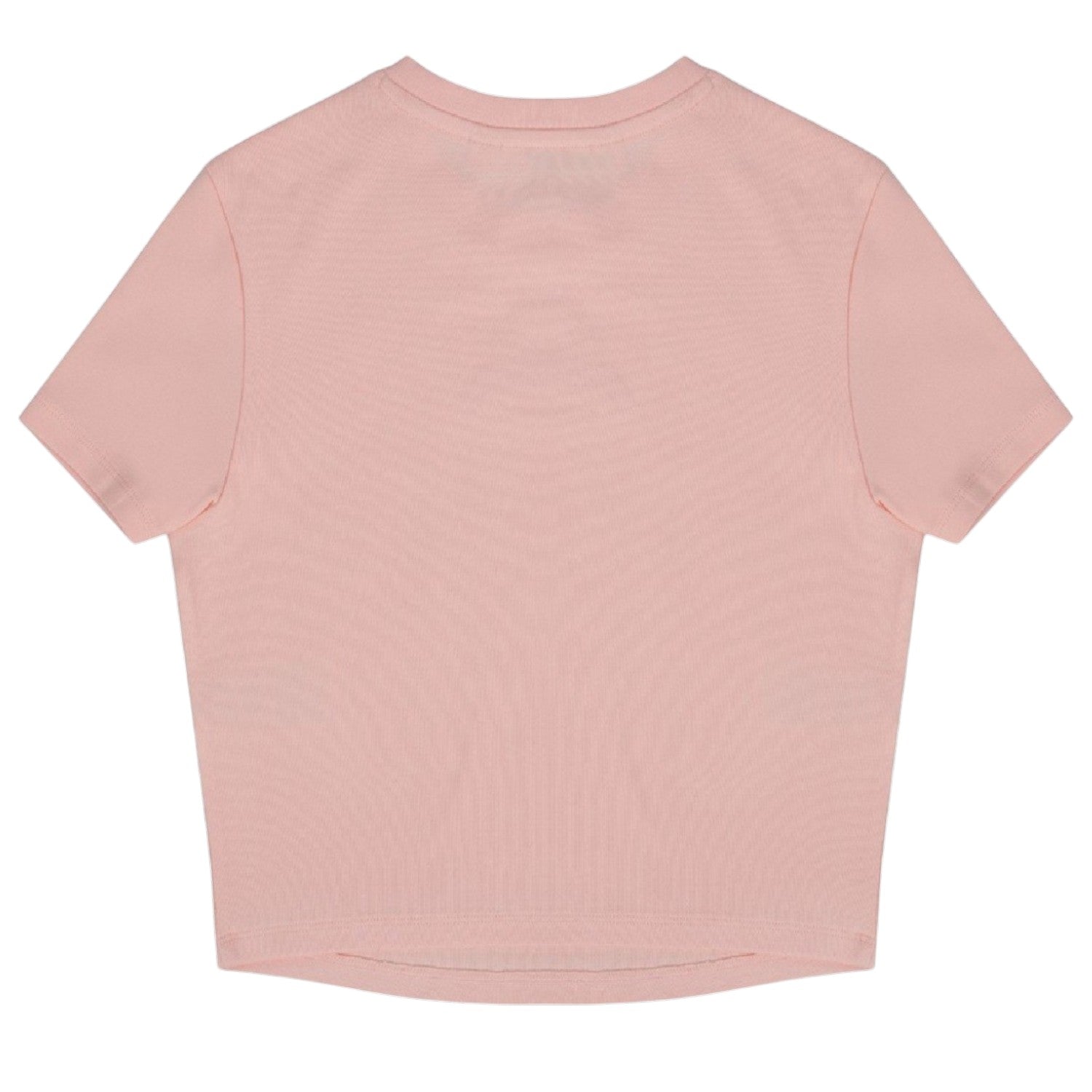 Pink - Back - Jack Wills Womens-Ladies 1 Cotton Crop T-Shirt