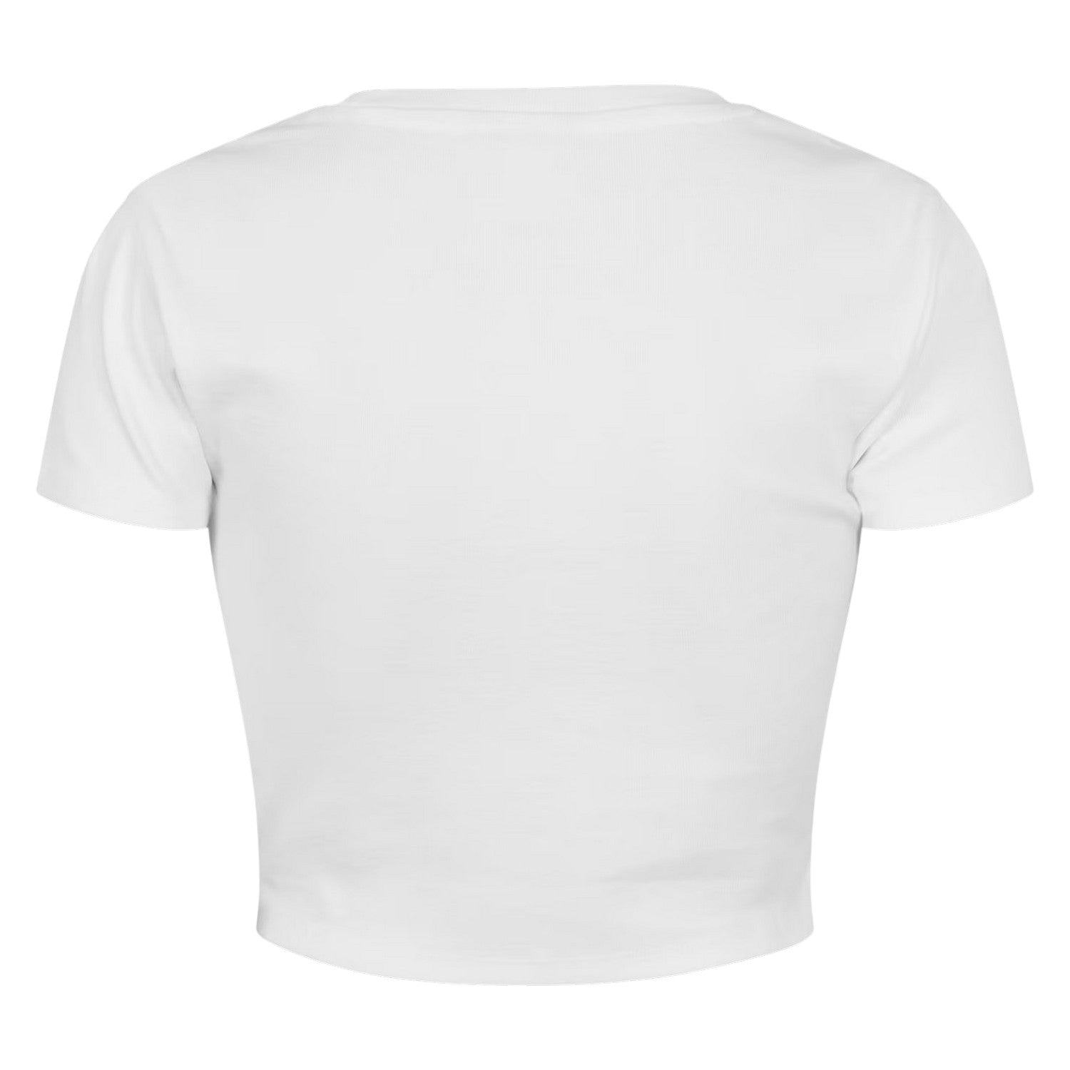 White - Back - Jack Wills Womens-Ladies 1 Cotton Crop T-Shirt