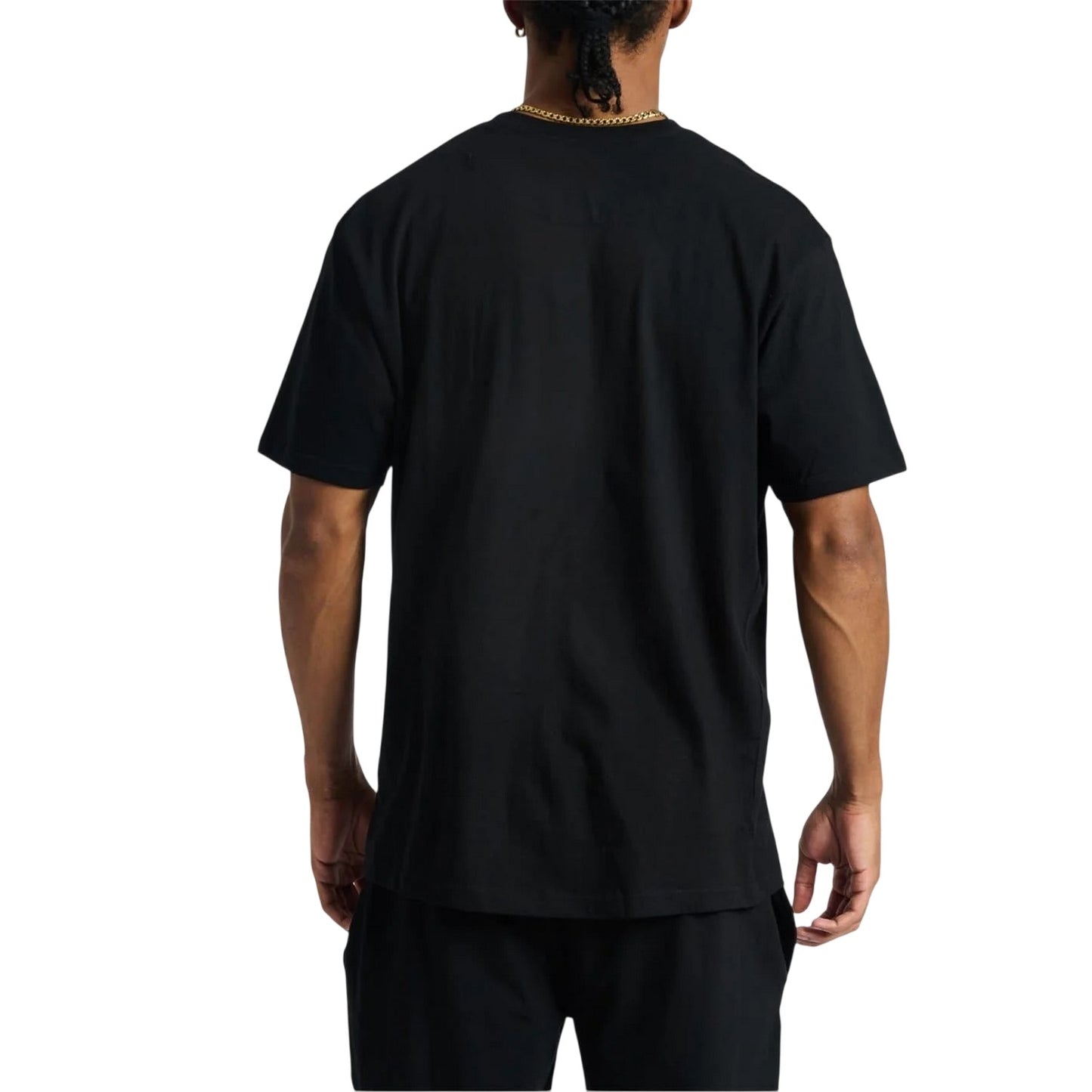 Black - Side - Money Mens Ape Graphic Print Cotton Regular T-Shirt