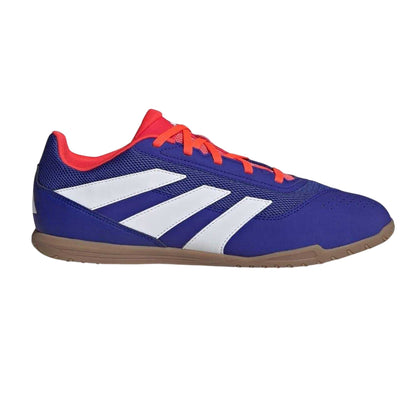 Blue-White - Front - Adidas Mens Predator Club Sala Indoor Football Shoes