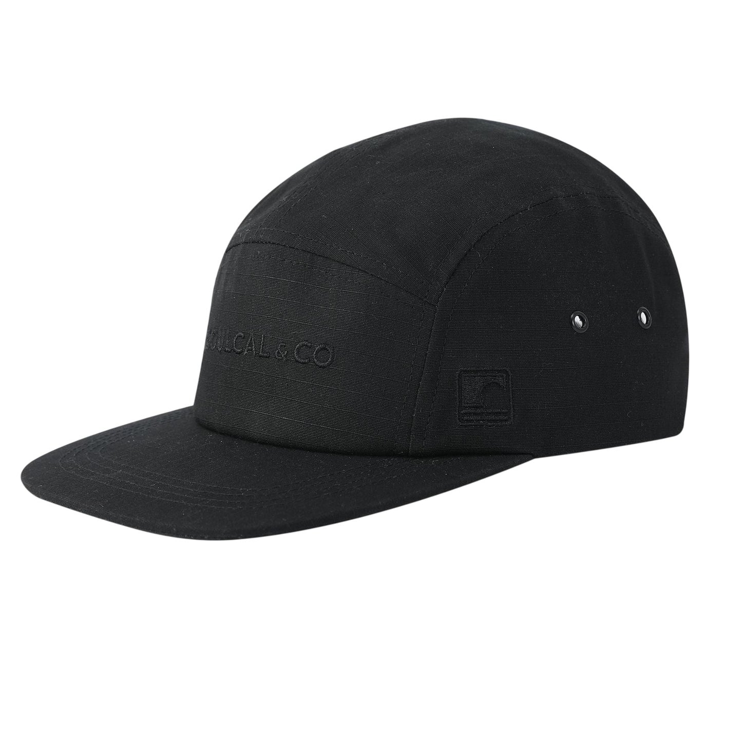 Black - Side - SoulCal Mens Tonal Baseball Cap