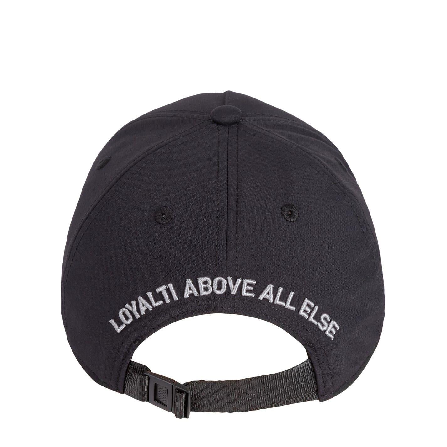 Black - Lifestyle - Loyalti Mens Embroidered Patch Cap