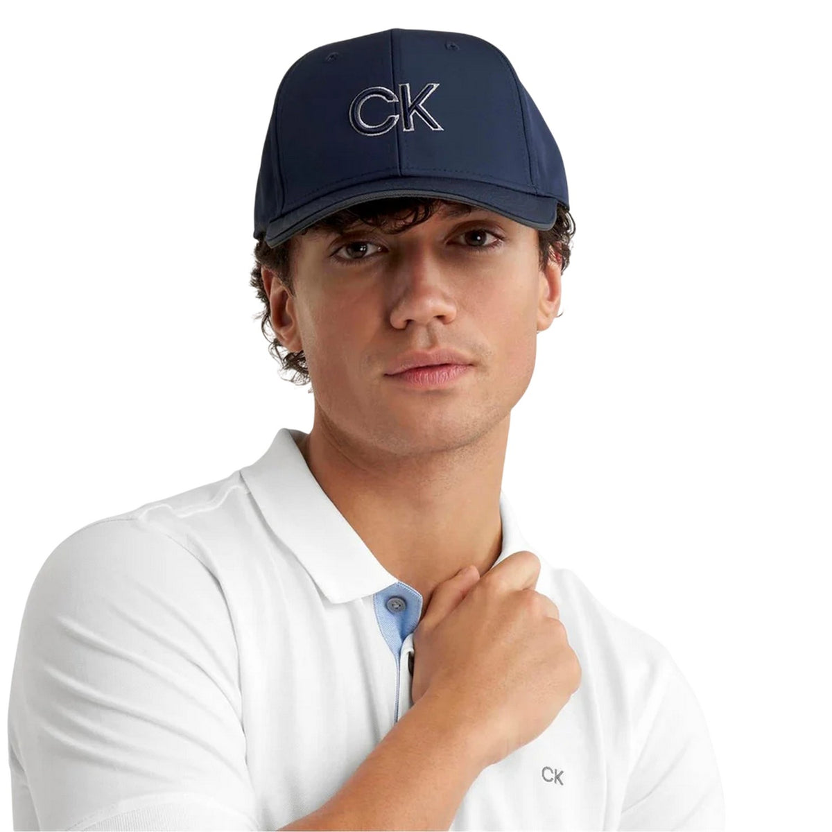 Dark Navy - Lifestyle - Calvin Klein Mens Golf Baseball Cap