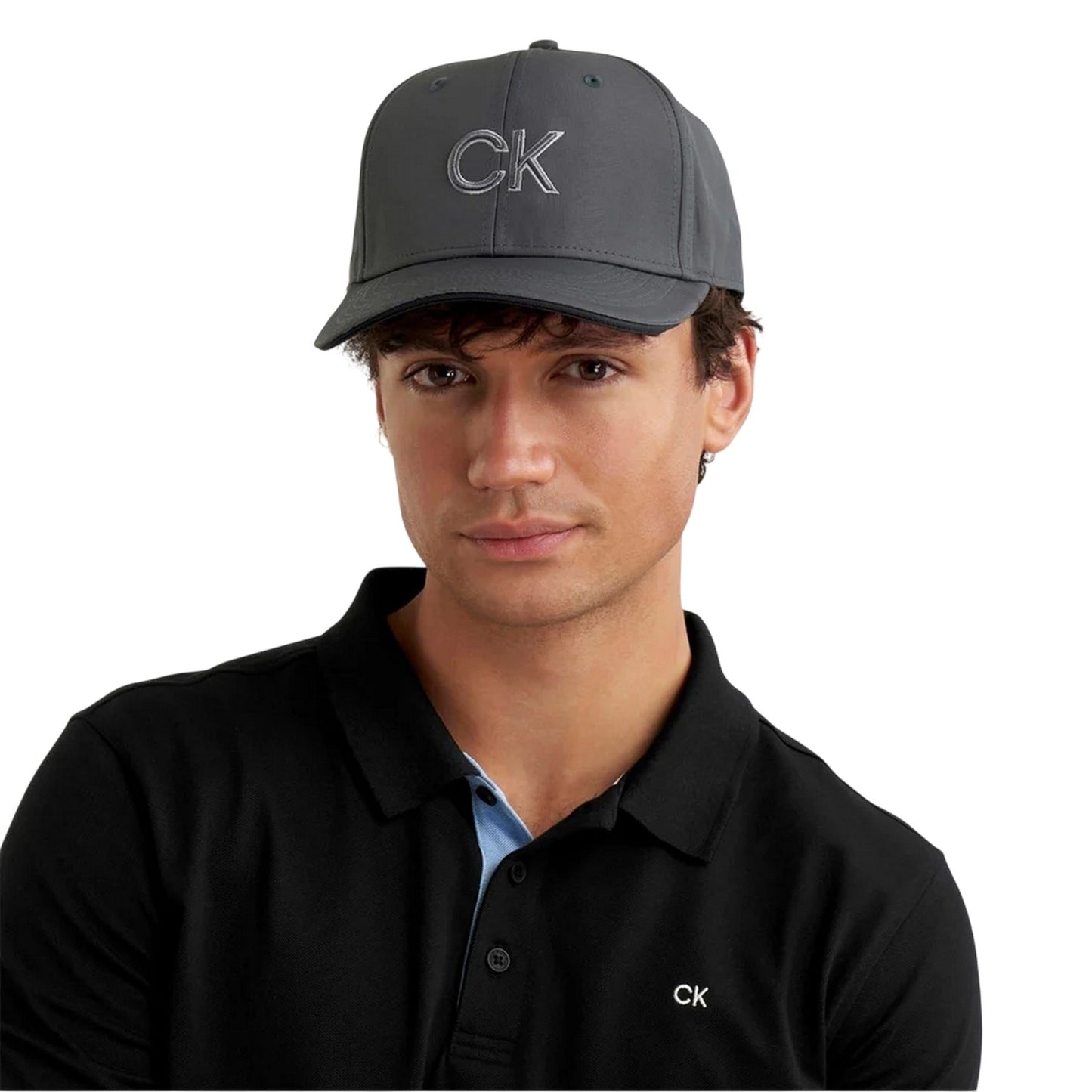 Charcoal - Lifestyle - Calvin Klein Mens Golf Baseball Cap