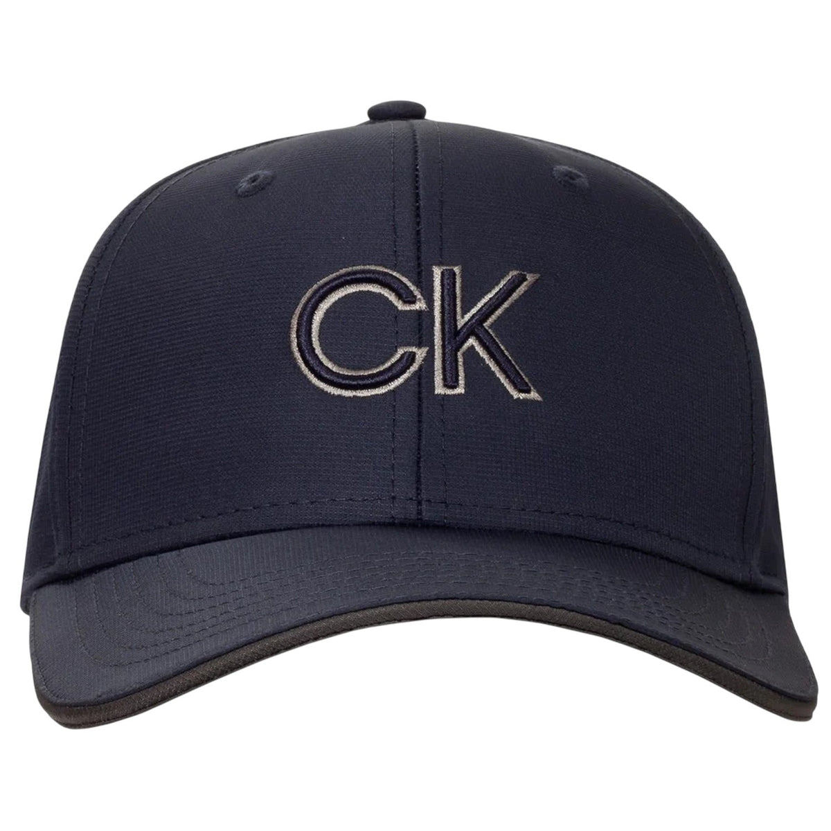 Dark Navy - Front - Calvin Klein Mens Golf Baseball Cap