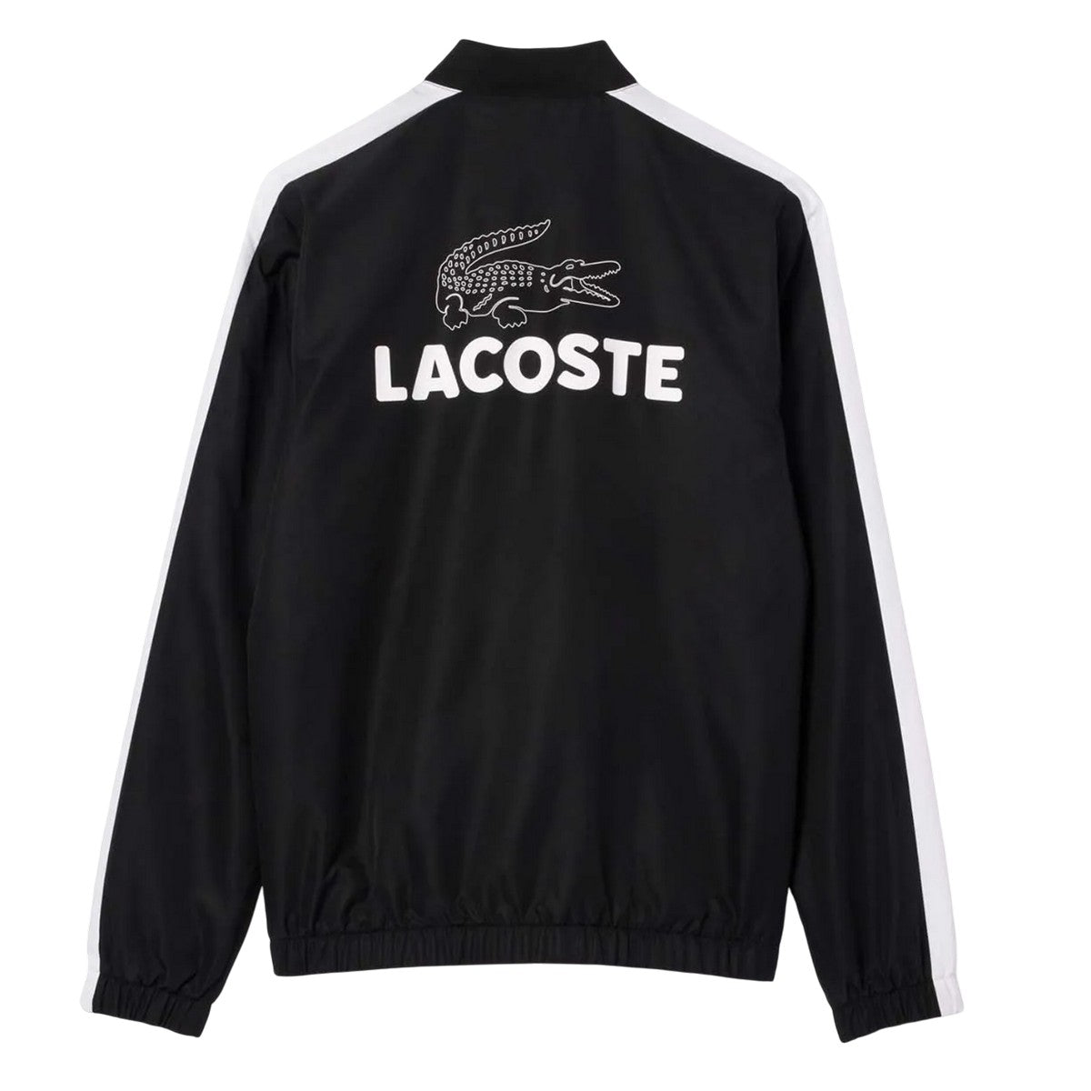 Black-White - Side - Lacoste Mens Colourblock Tennis Tracksuit Set