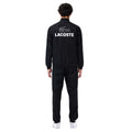 Black-White - Back - Lacoste Mens Colourblock Tennis Tracksuit Set