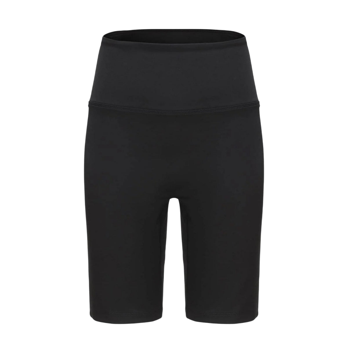 Black - Front - Slazenger Womens-Ladies Training Cycling Shorts