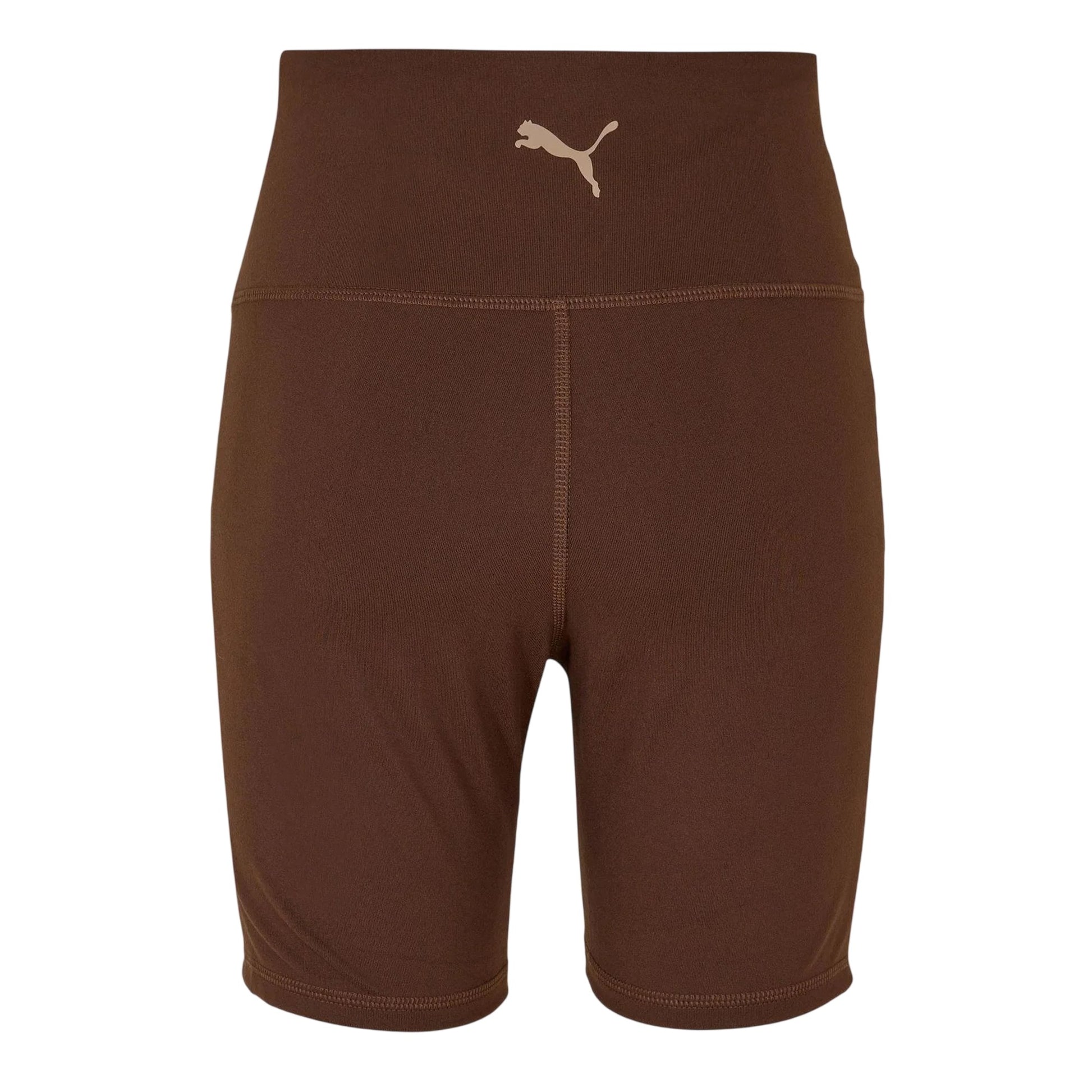 Espresso Brown - Back - Puma Womens-Ladies Train Cycling Shorts