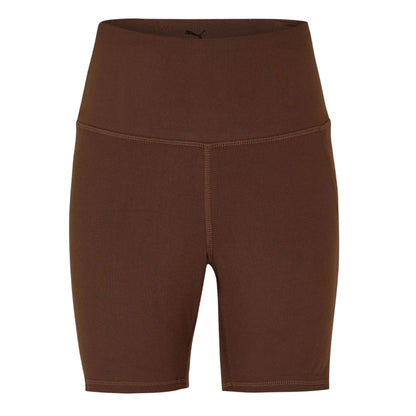 Espresso Brown - Front - Puma Womens-Ladies Train Cycling Shorts