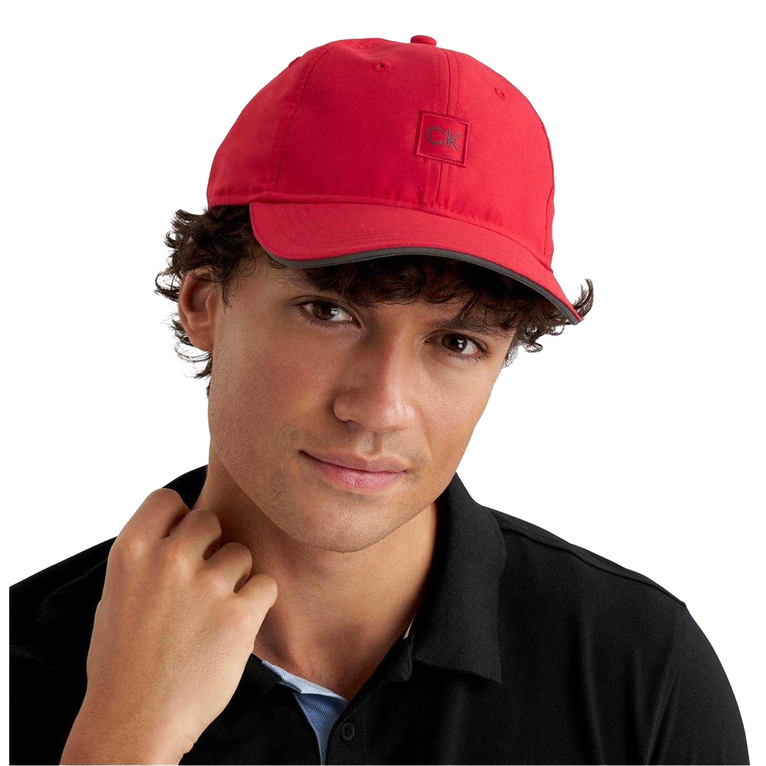 Cardinal Red - Lifestyle - Calvin Klein Mens Baseball Cap